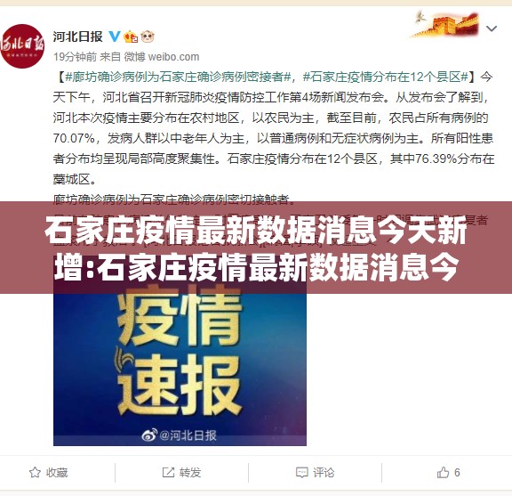 石家庄疫情最新数据消息今天新增:石家庄疫情最新数据消息今天新增多少