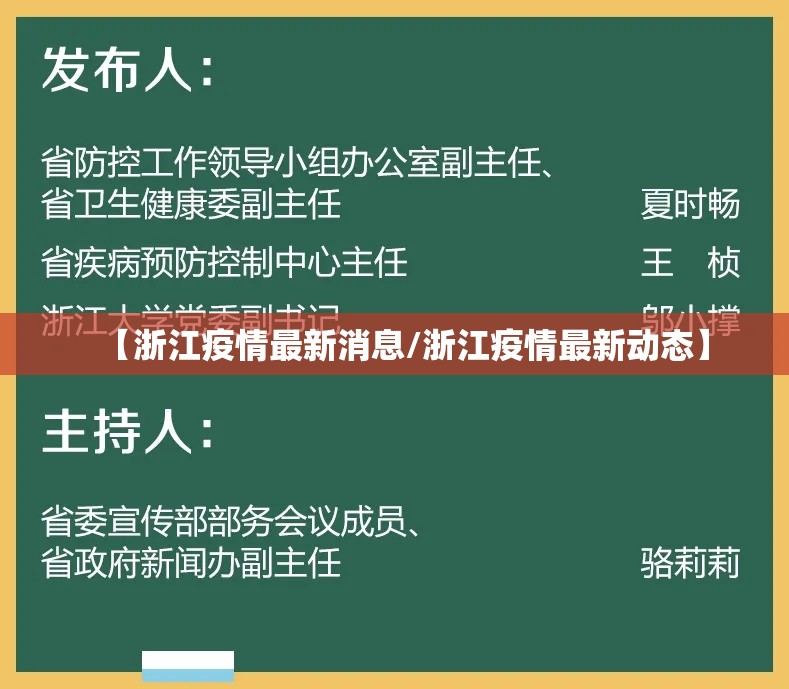 【浙江疫情最新消息/浙江疫情最新动态】 【浙江疫情最新消息/浙江疫情最新动态】