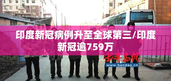 印度新冠病例升至全球第三/印度新冠逾759万 印度新冠病例升至全球第三/印度新冠逾759万