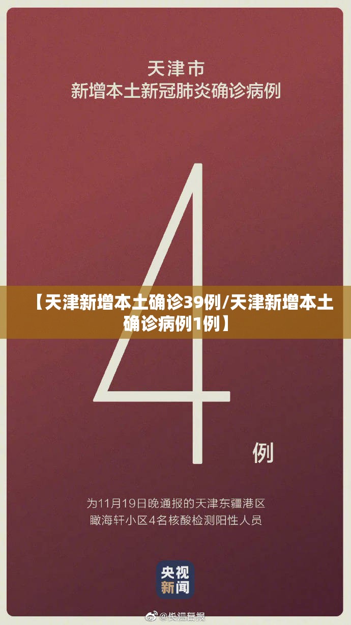 【天津新增本土确诊39例/天津新增本土确诊病例1例】 【天津新增本土确诊39例/天津新增本土确诊病例1例】