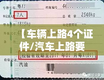 【车辆上路4个证件/汽车上路要办哪些手续】