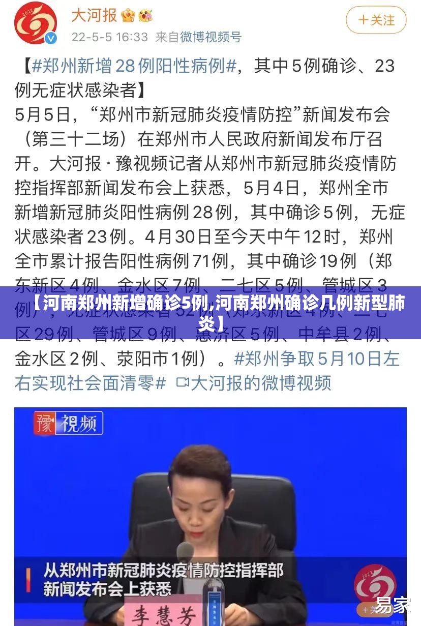【河南郑州新增确诊5例,河南郑州确诊几例新型肺炎】
