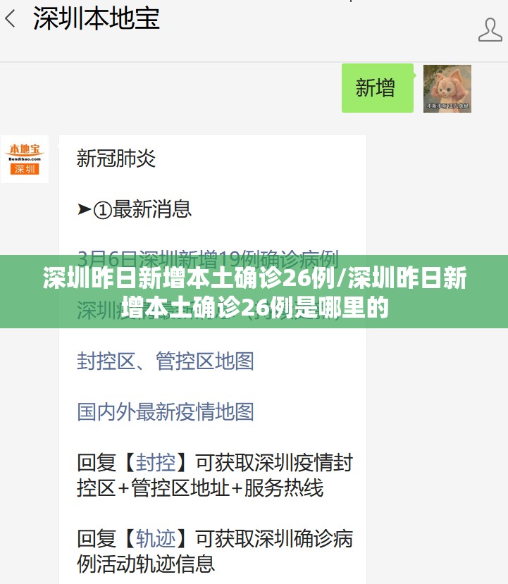 深圳昨日新增本土确诊26例/深圳昨日新增本土确诊26例是哪里的 深圳昨日新增本土确诊26例/深圳昨日新增本土确诊26例是哪里的