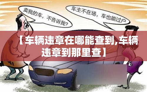 【车辆违章在哪能查到,车辆违章到那里查】 【车辆违章在哪能查到,车辆违章到那里查】