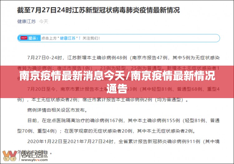 南京疫情最新消息今天/南京疫情最新情况通告 南京疫情最新消息今天/南京疫情最新情况通告
