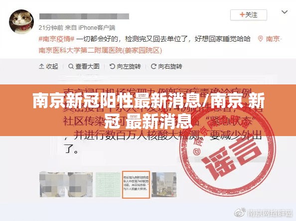 南京新冠阳性最新消息/南京 新冠 最新消息