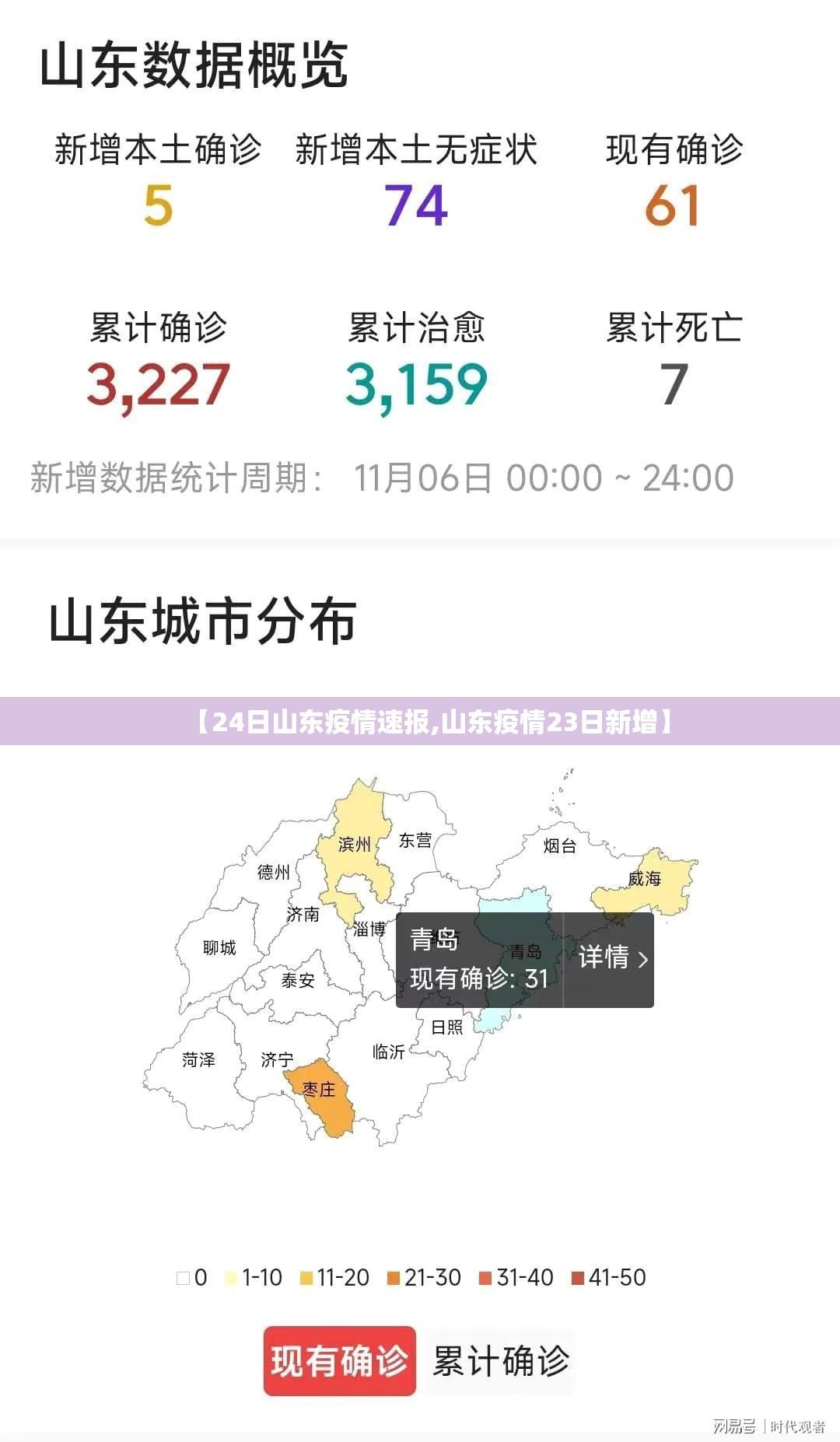 【24日山东疫情速报,山东疫情23日新增】 【24日山东疫情速报,山东疫情23日新增】