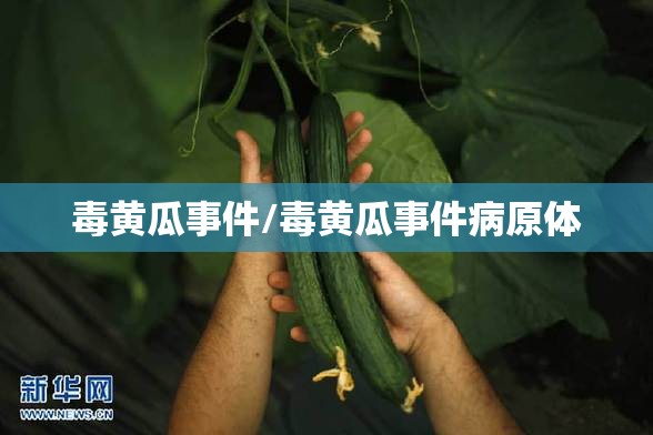 毒黄瓜事件/毒黄瓜事件病原体
