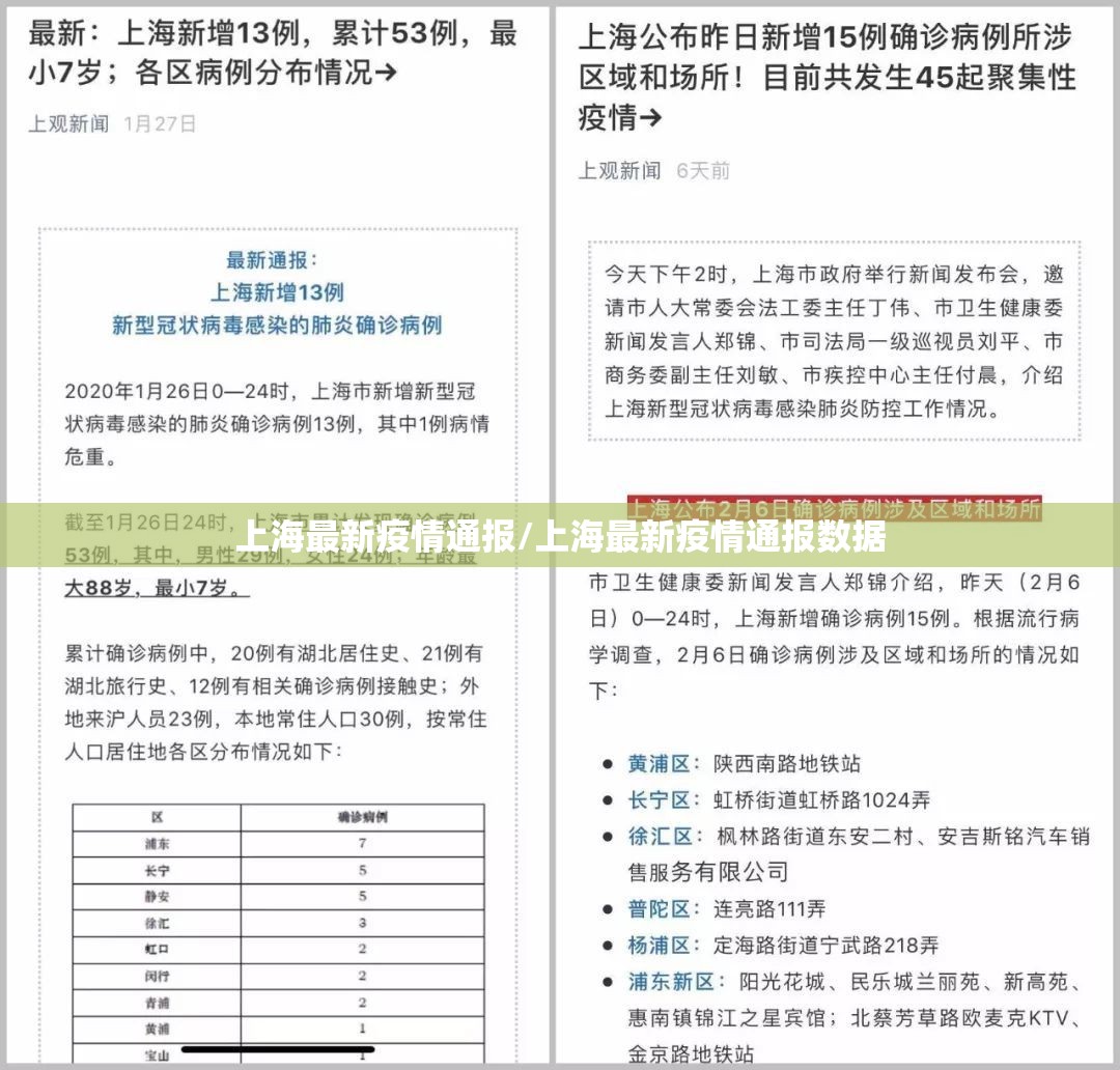 上海最新疫情通报/上海最新疫情通报数据 上海最新疫情通报/上海最新疫情通报数据