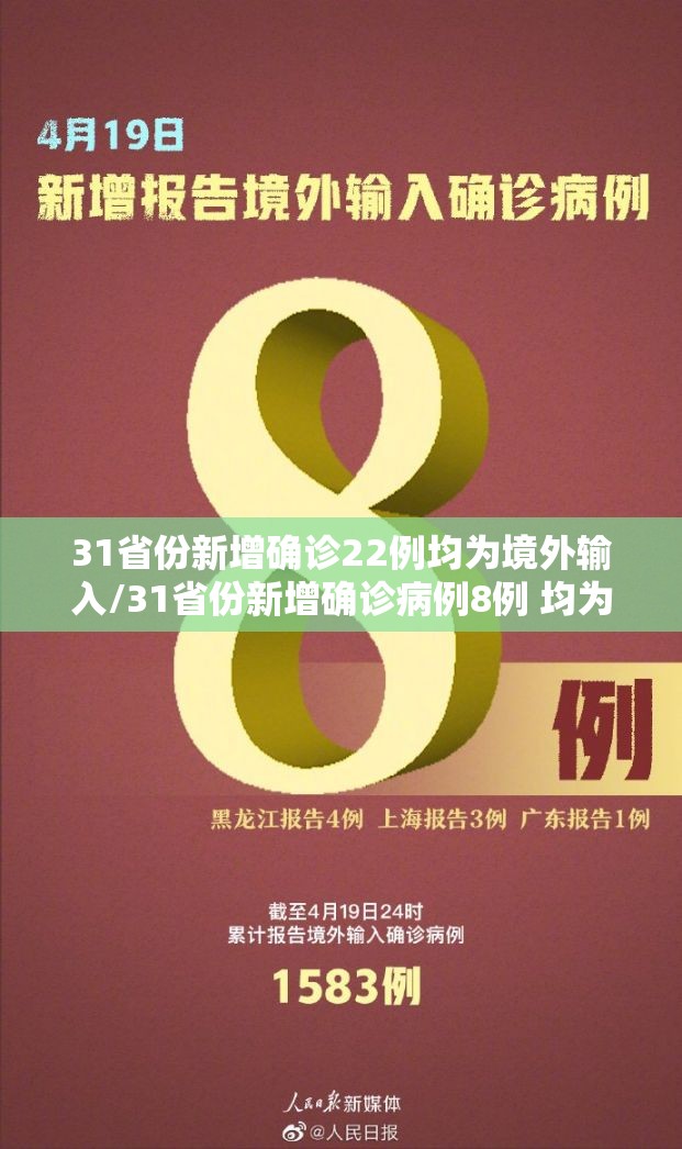 31省份新增确诊22例均为境外输入/31省份新增确诊病例8例 均为境外输入 31省份新增确诊22例均为境外输入/31省份新增确诊病例8例 均为境外输入
