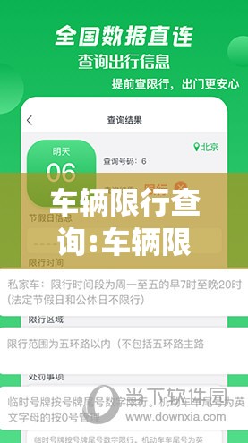 车辆限行查询:车辆限行查询app