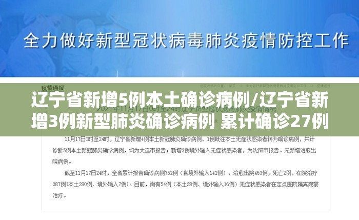 辽宁省新增5例本土确诊病例/辽宁省新增3例新型肺炎确诊病例 累计确诊27例