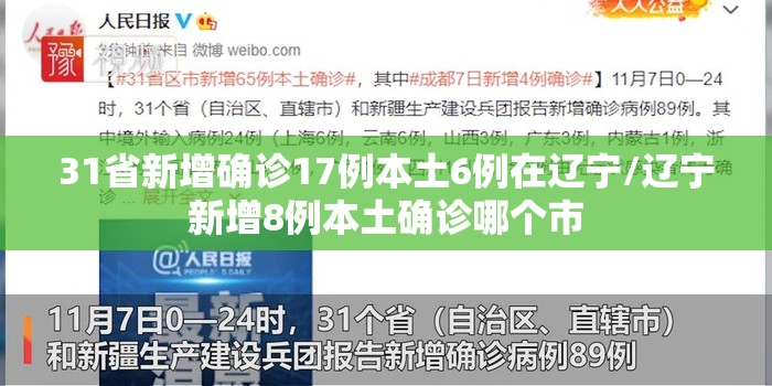 31省新增确诊17例本土6例在辽宁/辽宁新增8例本土确诊哪个市 31省新增确诊17例本土6例在辽宁/辽宁新增8例本土确诊哪个市