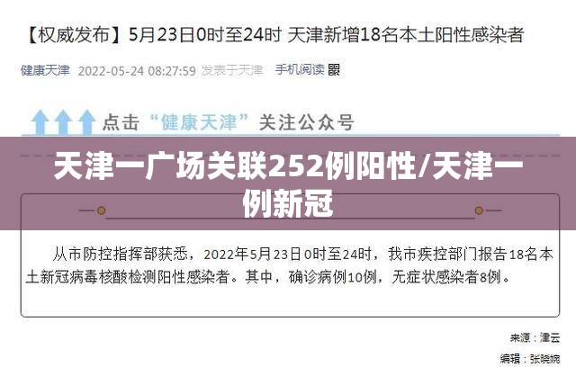 天津一广场关联252例阳性/天津一例新冠 天津一广场关联252例阳性/天津一例新冠