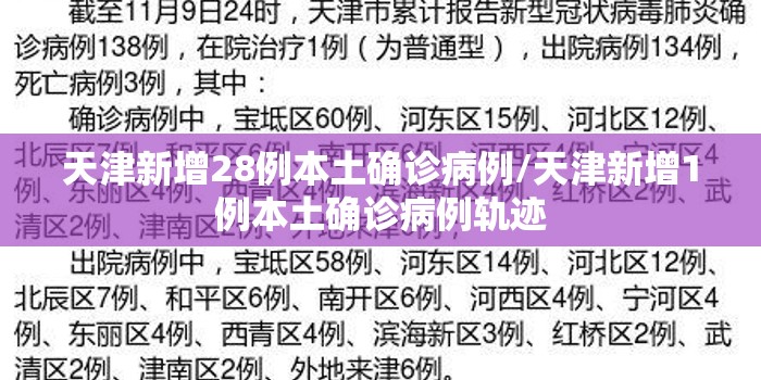 天津新增28例本土确诊病例/天津新增1例本土确诊病例轨迹