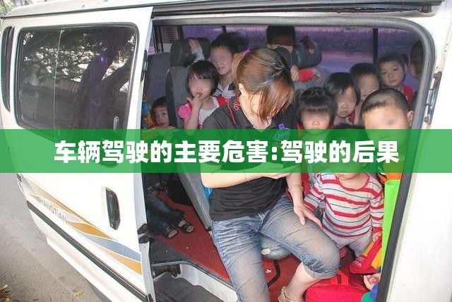车辆驾驶的主要危害:驾驶的后果