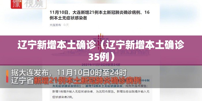 辽宁新增本土确诊（辽宁新增本土确诊35例）