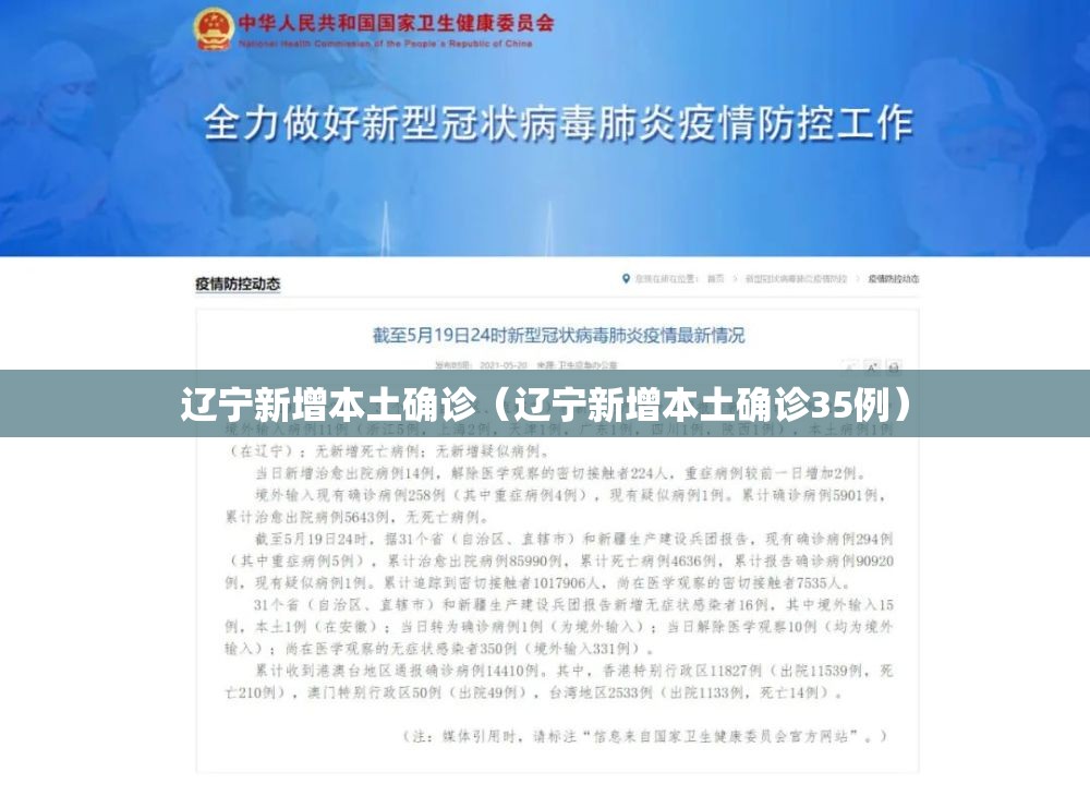 辽宁新增本土确诊（辽宁新增本土确诊35例）