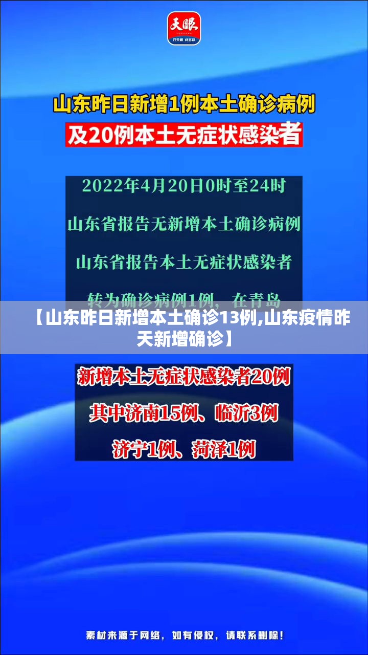 【山东昨日新增本土确诊13例,山东疫情昨天新增确诊】