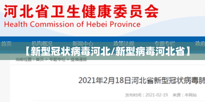 【新型冠状病毒河北/新型病毒河北省】