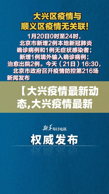 【大兴疫情最新动态,大兴疫情最新动态数据】