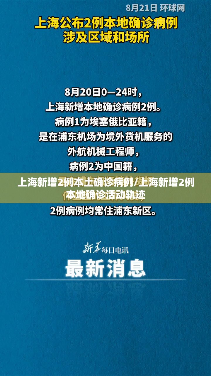 上海新增2例本土确诊病例/上海新增2例本地确诊活动轨迹 上海新增2例本土确诊病例/上海新增2例本地确诊活动轨迹