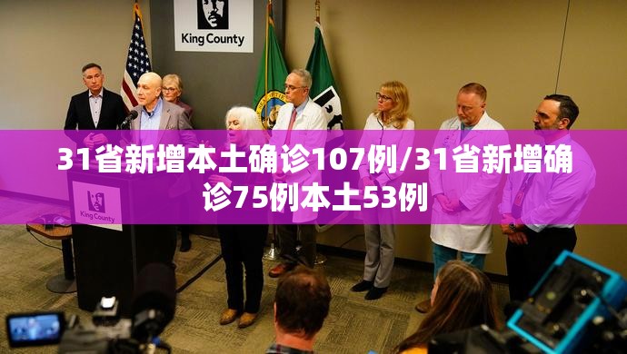 31省新增本土确诊107例/31省新增确诊75例本土53例
