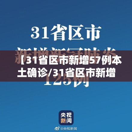 【31省区市新增57例本土确诊/31省区市新增确诊111例 本土83例】 【31省区市新增57例本土确诊/31省区市新增确诊111例 本土83例】