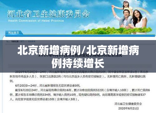 北京新增病例/北京新增病例持续增长 北京新增病例/北京新增病例持续增长