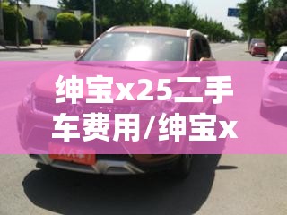 绅宝x25二手车费用/绅宝x35二手车费用