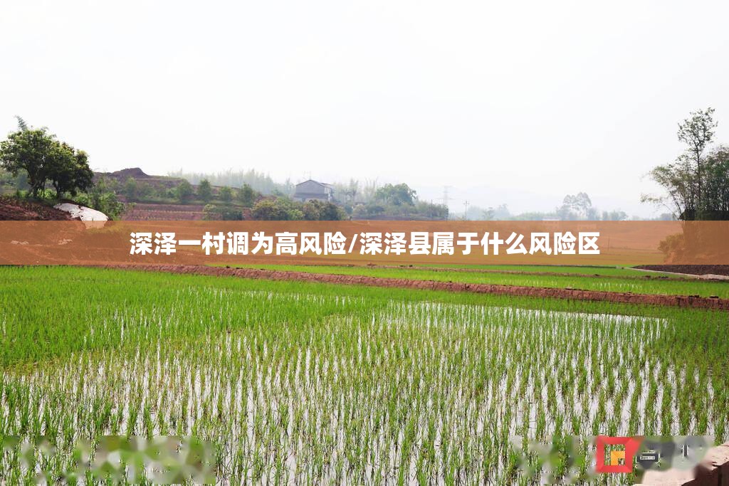 深泽一村调为高风险/深泽县属于什么风险区 深泽一村调为高风险/深泽县属于什么风险区