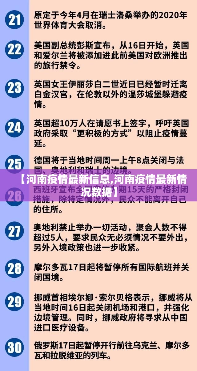 【河南疫情最新信息,河南疫情最新情况数据】 【河南疫情最新信息,河南疫情最新情况数据】