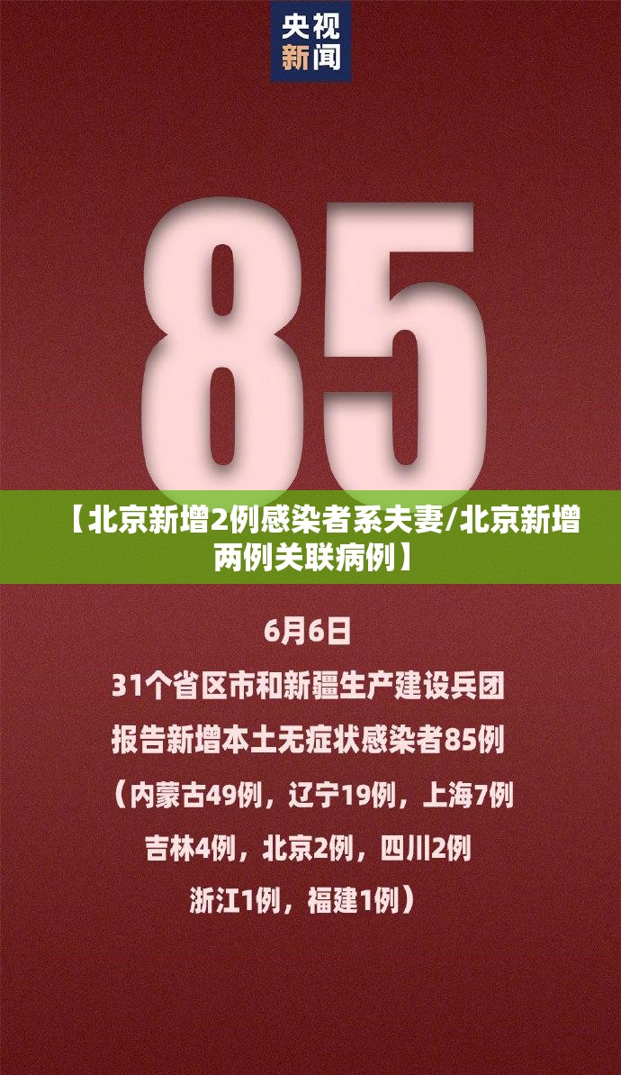 【北京新增2例感染者系夫妻/北京新增两例关联病例】 【北京新增2例感染者系夫妻/北京新增两例关联病例】