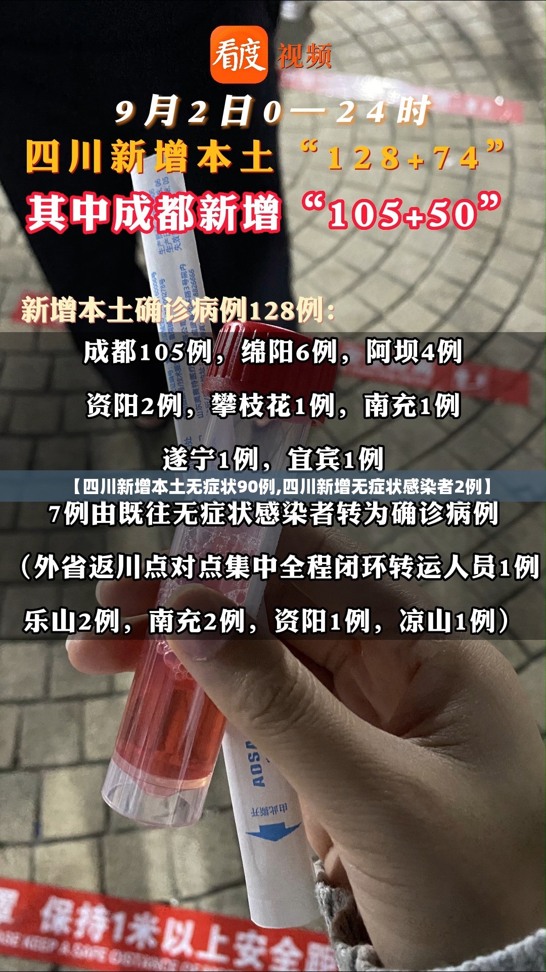 【四川新增本土无症状90例,四川新增无症状感染者2例】 【四川新增本土无症状90例,四川新增无症状感染者2例】