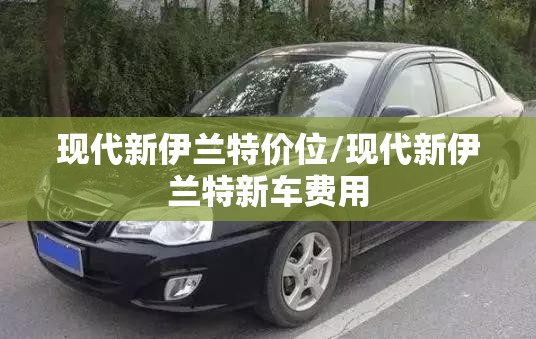 现代新伊兰特价位/现代新伊兰特新车费用 现代新伊兰特价位/现代新伊兰特新车费用