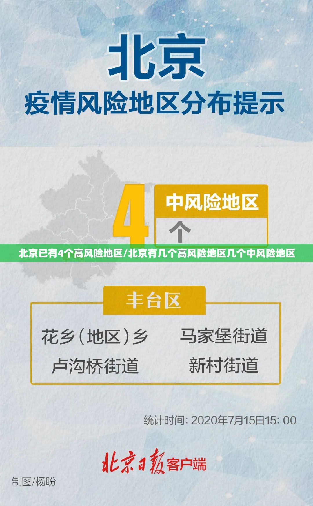 北京已有4个高风险地区/北京有几个高风险地区几个中风险地区 北京已有4个高风险地区/北京有几个高风险地区几个中风险地区