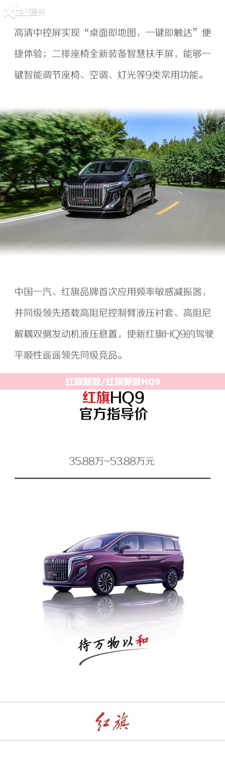 红旗新款/红旗新款HQ9
