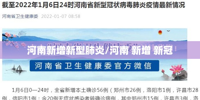 河南新增新型肺炎/河南 新增 新冠 河南新增新型肺炎/河南 新增 新冠