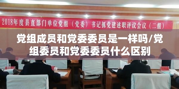 党组成员和党委委员是一样吗/党组委员和党委委员什么区别 党组成员和党委委员是一样吗/党组委员和党委委员什么区别