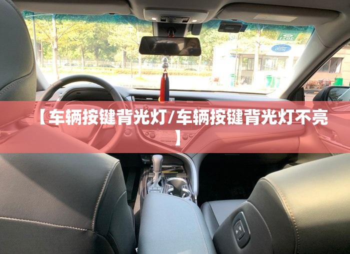 【车辆按键背光灯/车辆按键背光灯不亮】 【车辆按键背光灯/车辆按键背光灯不亮】