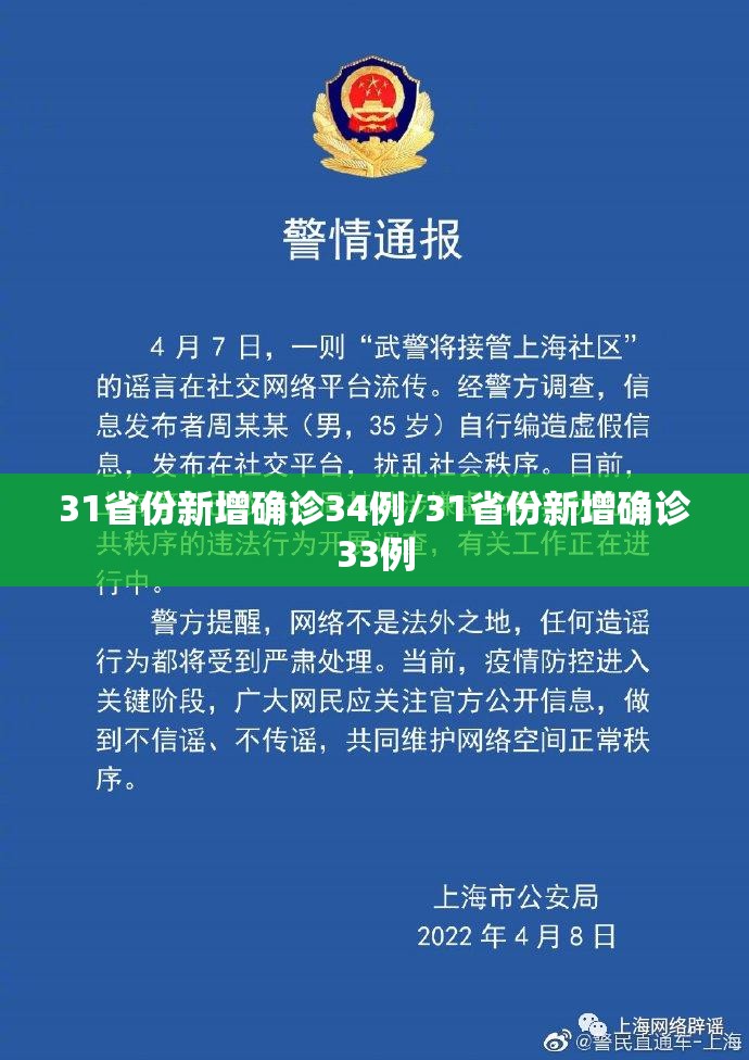 31省份新增确诊34例/31省份新增确诊33例 31省份新增确诊34例/31省份新增确诊33例