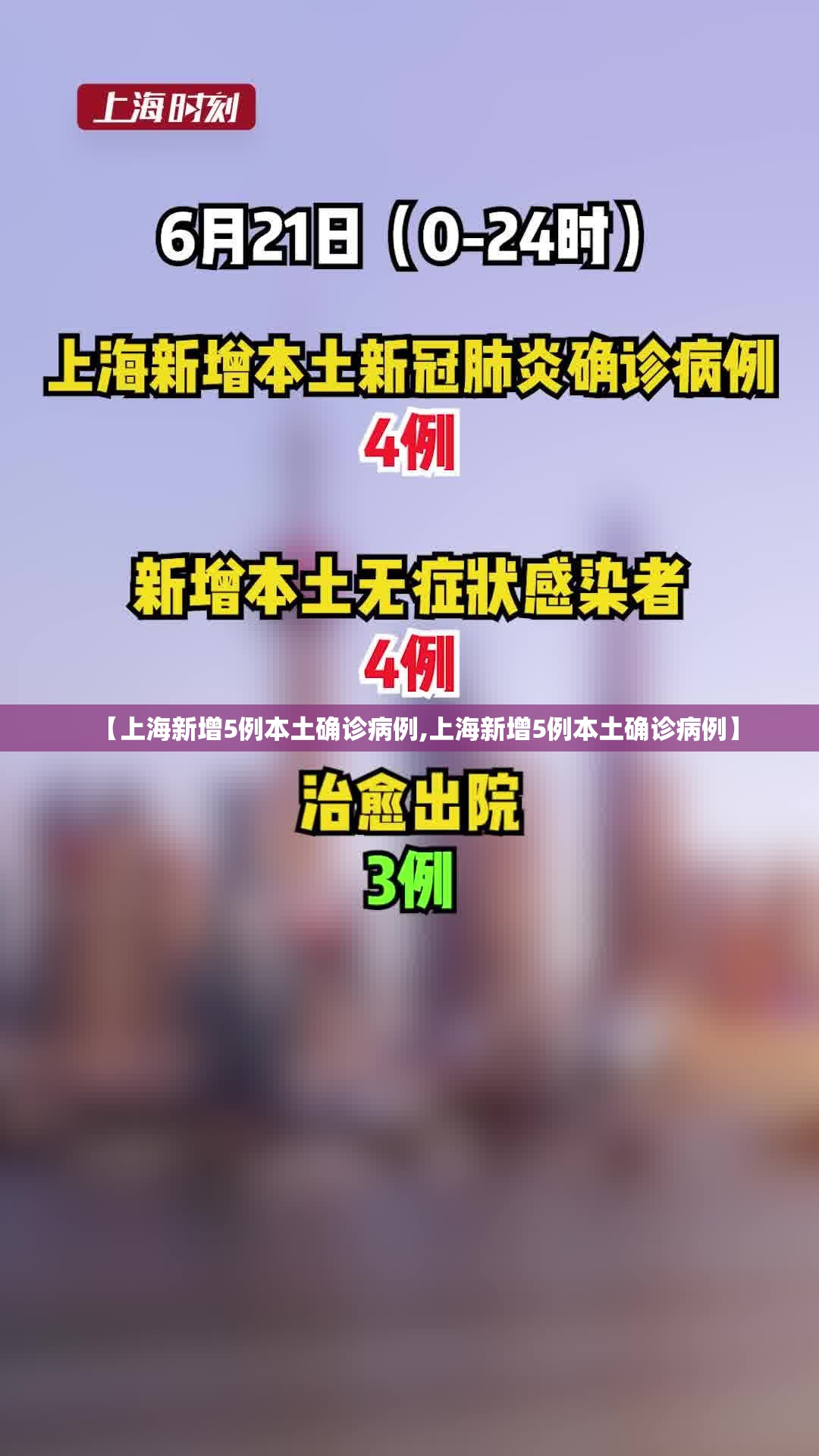 【上海新增5例本土确诊病例,上海新增5例本土确诊病例】 【上海新增5例本土确诊病例,上海新增5例本土确诊病例】