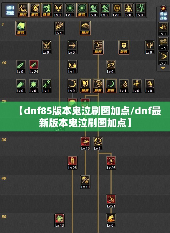 【dnf85版本鬼泣刷图加点/dnf最新版本鬼泣刷图加点】 【dnf85版本鬼泣刷图加点/dnf最新版本鬼泣刷图加点】