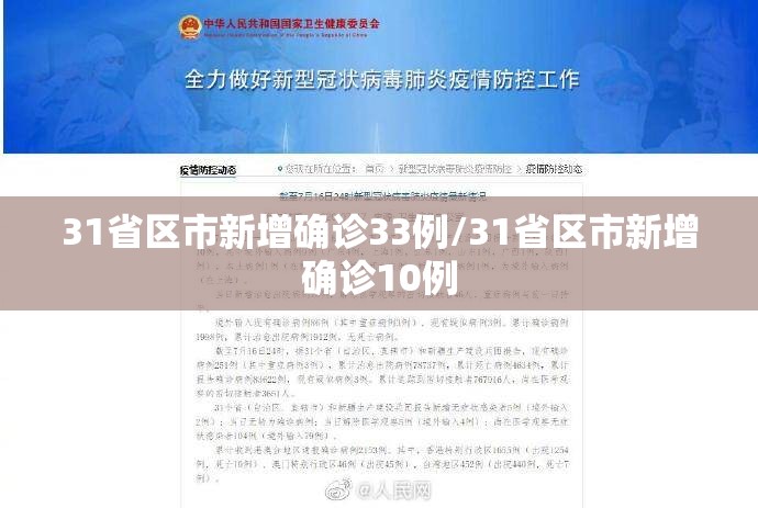 31省区市新增确诊33例/31省区市新增确诊10例 31省区市新增确诊33例/31省区市新增确诊10例