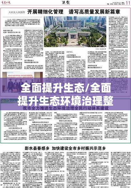 全面提升生态/全面提升生态环境治理整体效能 全面提升生态/全面提升生态环境治理整体效能