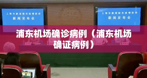 浦东机场确诊病例（浦东机场确证病例）