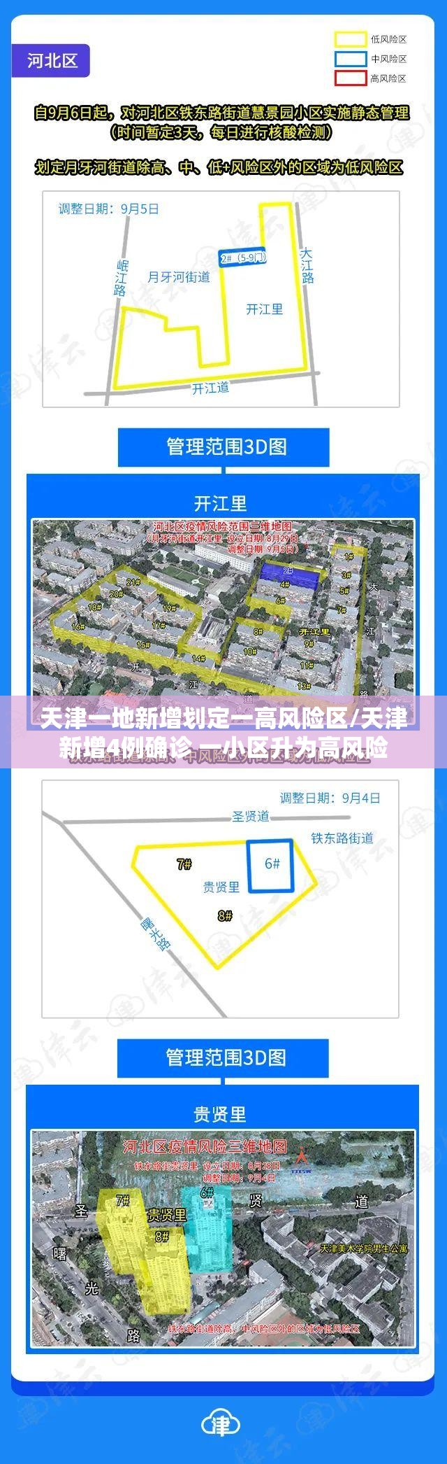 天津一地新增划定一高风险区/天津新增4例确诊 一小区升为高风险 天津一地新增划定一高风险区/天津新增4例确诊 一小区升为高风险
