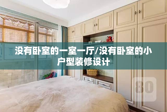 没有卧室的一室一厅/没有卧室的小户型装修设计