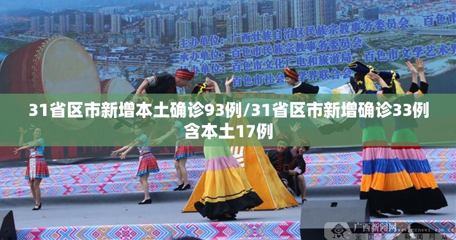 31省区市新增本土确诊93例/31省区市新增确诊33例含本土17例