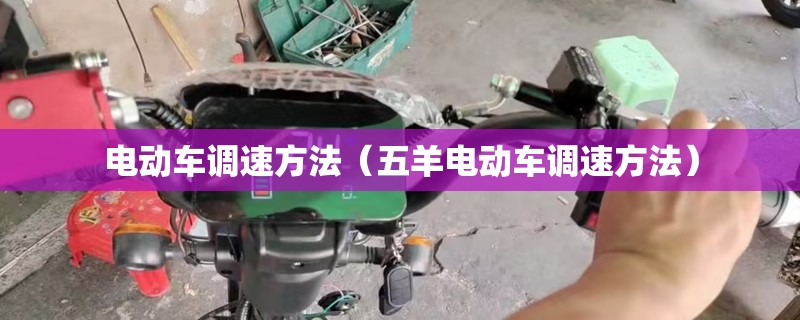 电动车调速方法(五羊电动车调速方法) 电动车调速方法(五羊电动车调速方法)